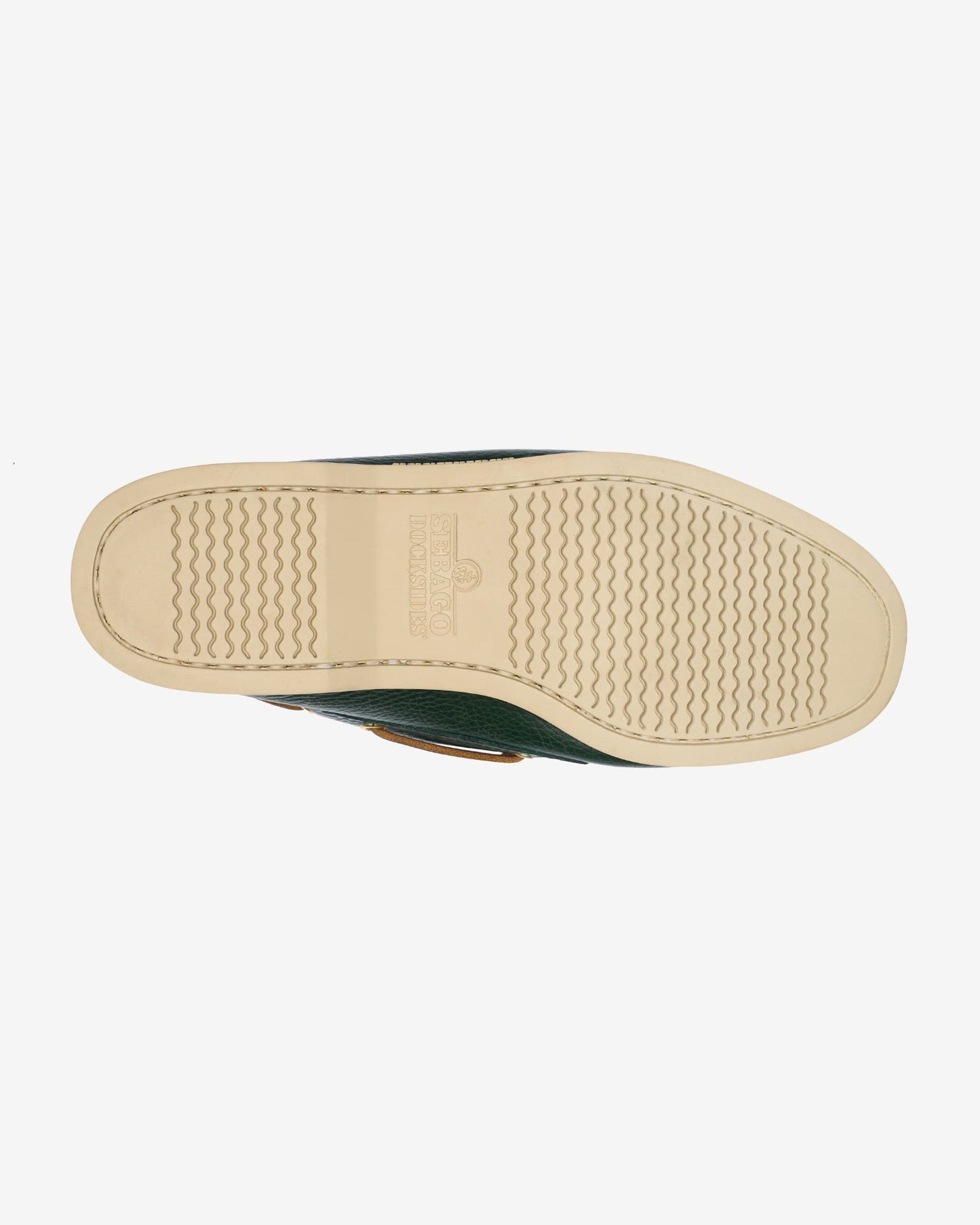 SEBAGO Mocassini Nautici Uomo PORTLAND MARTELLATO 73118WW Green Hunter A8Y