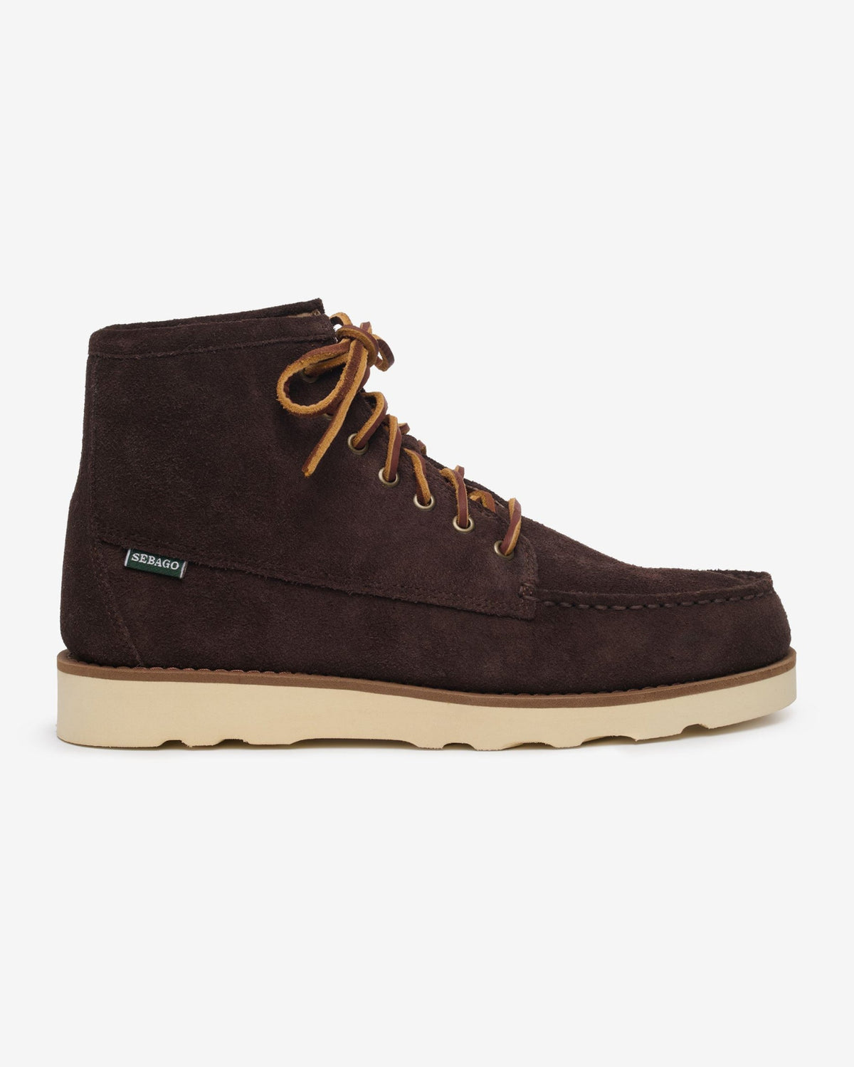 SEBAGO Mocassini Uomo TALA MID SUEDE 76111SW Dk Brown Brown Seal 901