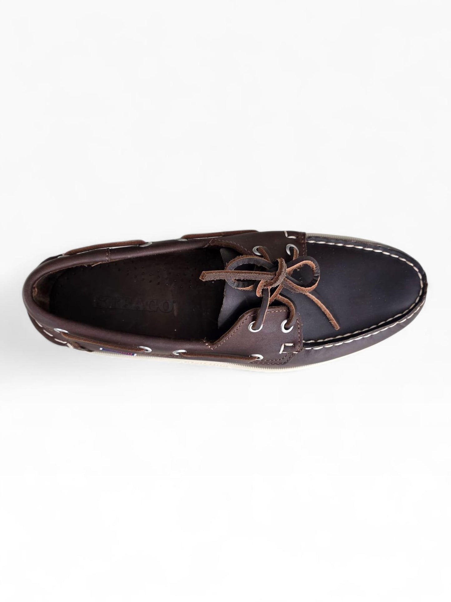SEBAGO Mocassini Nautici Uomo DOCKSIDES PORTLAND BUDU 7111MIW Brown 900