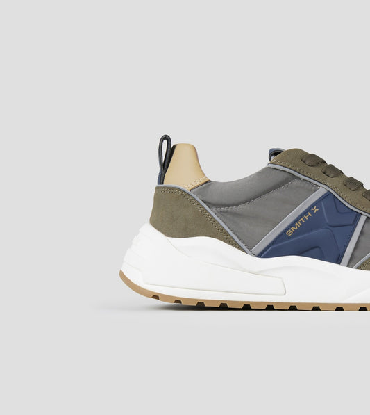 SMITH X Sneakers BLAZE UOMO SXBCBZM7863OLY Olive Grey