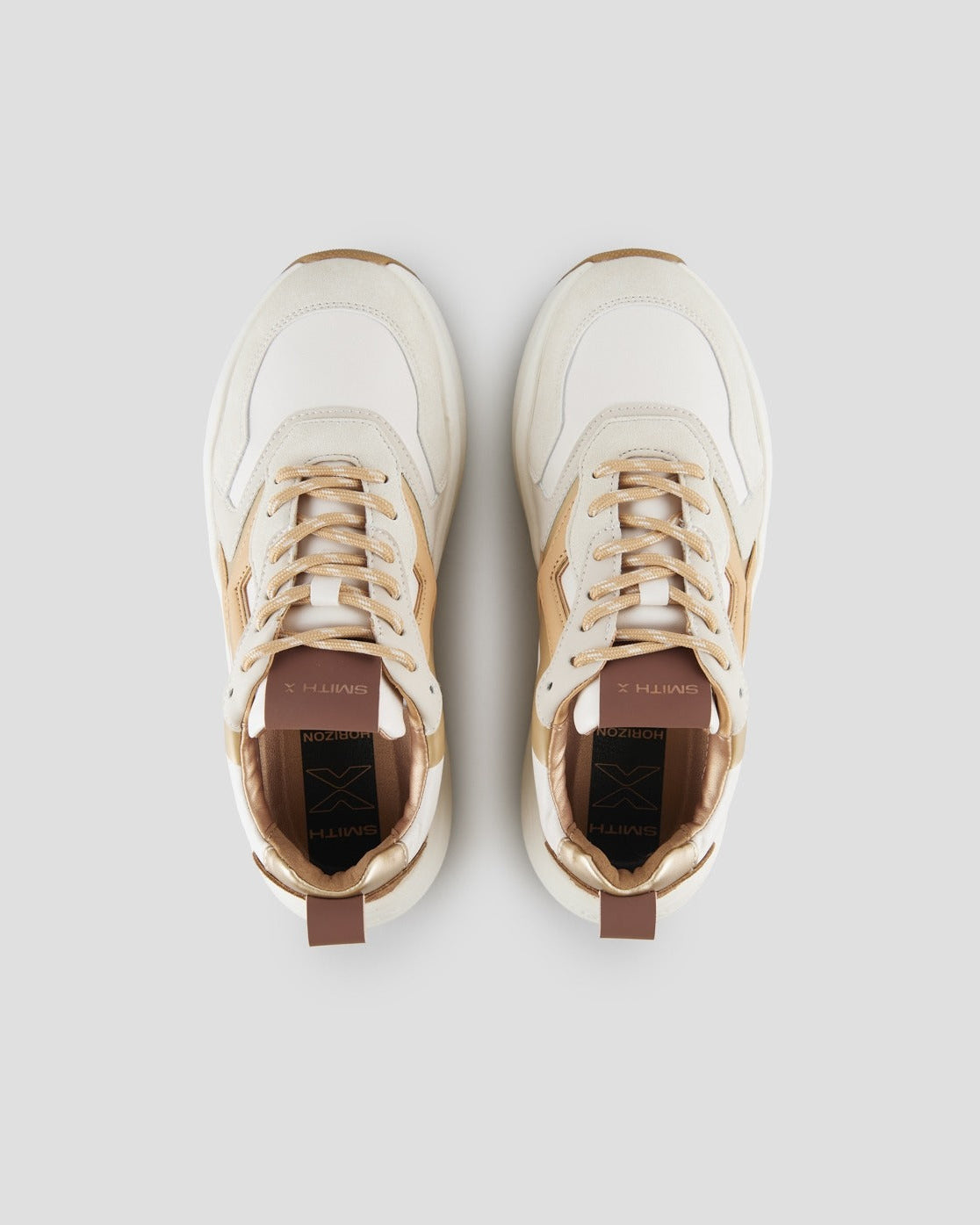 SMITH X Sneakers Donna HORIZON SXBDHZW8003LIJ Light Ivory Peach