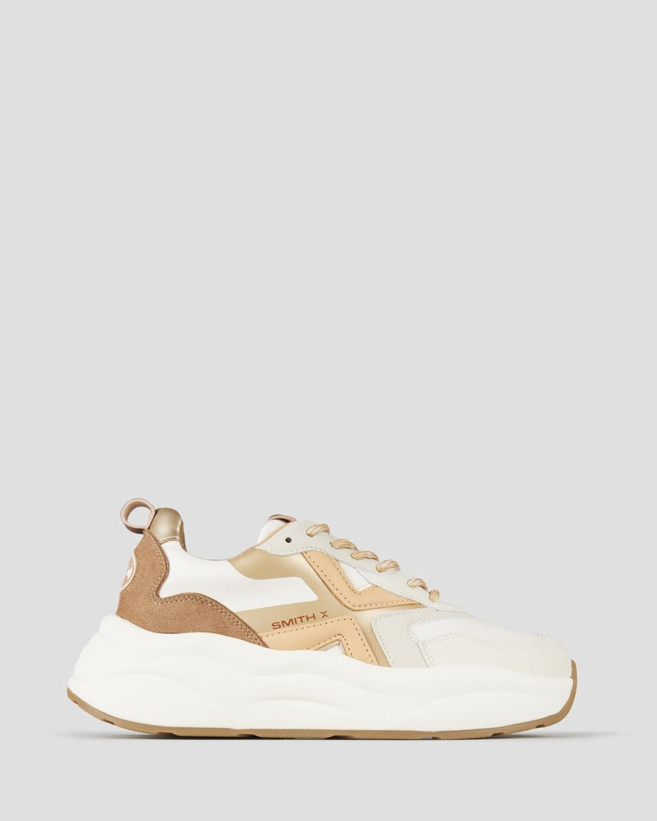 SMITH X Sneakers Donna HORIZON SXBDHZW8003LIJ Light Ivory Peach