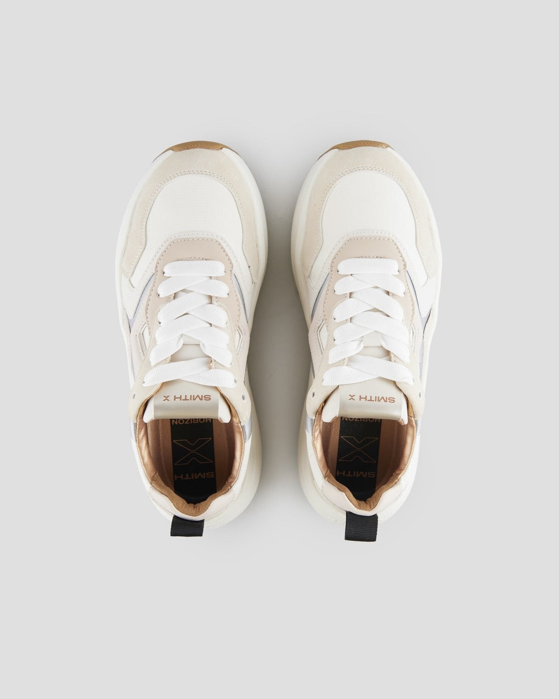 SMITH X Sneakers Donna HORIZON SXBDHZW8066FLU Off White Light Nude