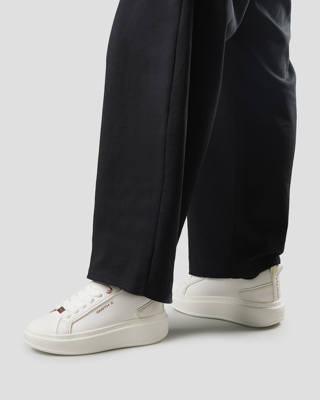 SMITH X Sneakers Donna STONE HIGH SXBDHSW6594WIW White Iride White