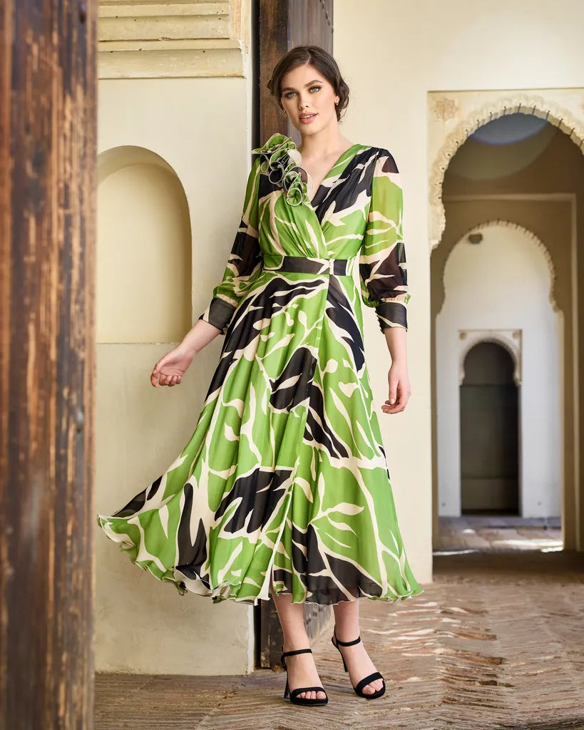 SONIA PENA Abito midi 11260013 Verde