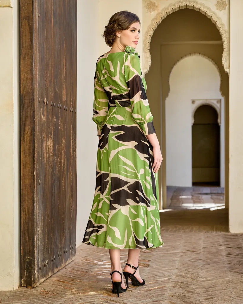 SONIA PENA Abito midi 11260013 Verde