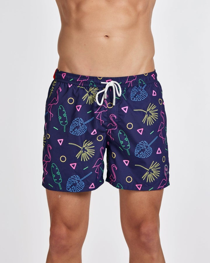 SUNS Boxer Mare Uomo CAPRI BXS41005U Flamingo