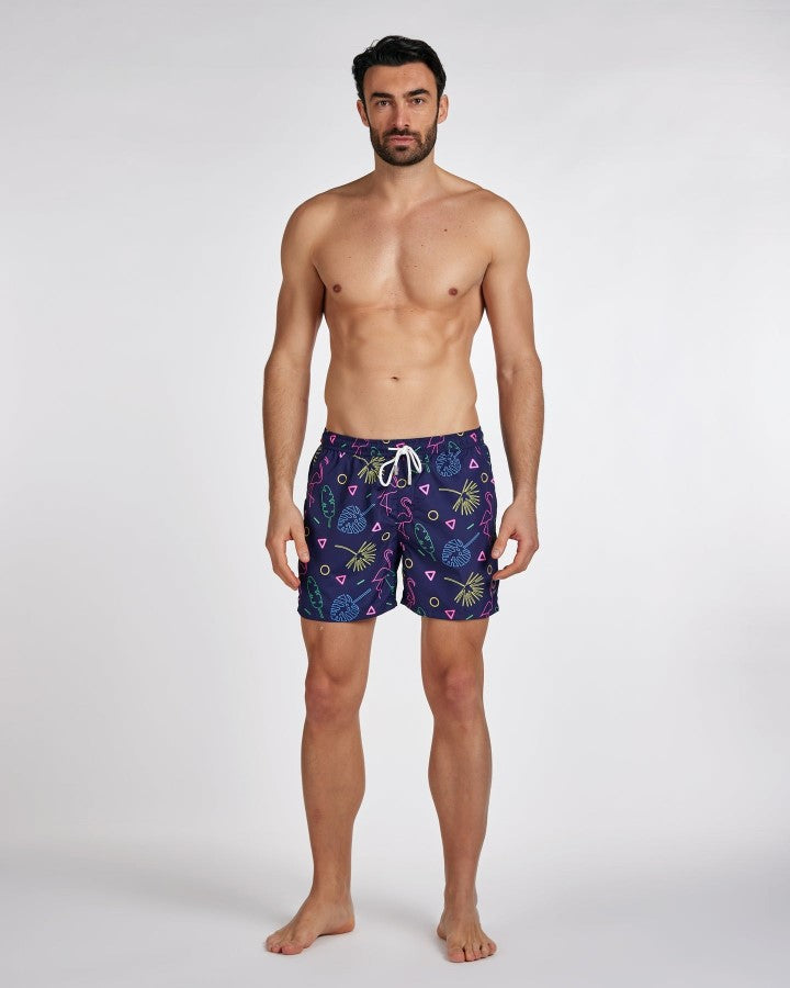 SUNS Boxer Mare Uomo CAPRI BXS41005U Flamingo