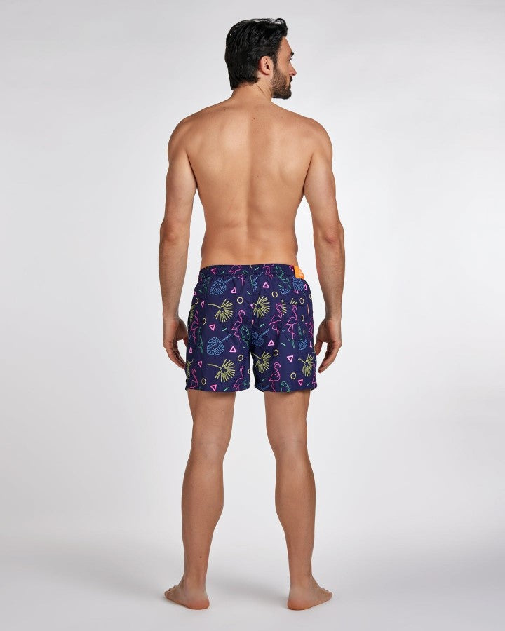 SUNS Boxer Mare Uomo CAPRI BXS41005U Flamingo