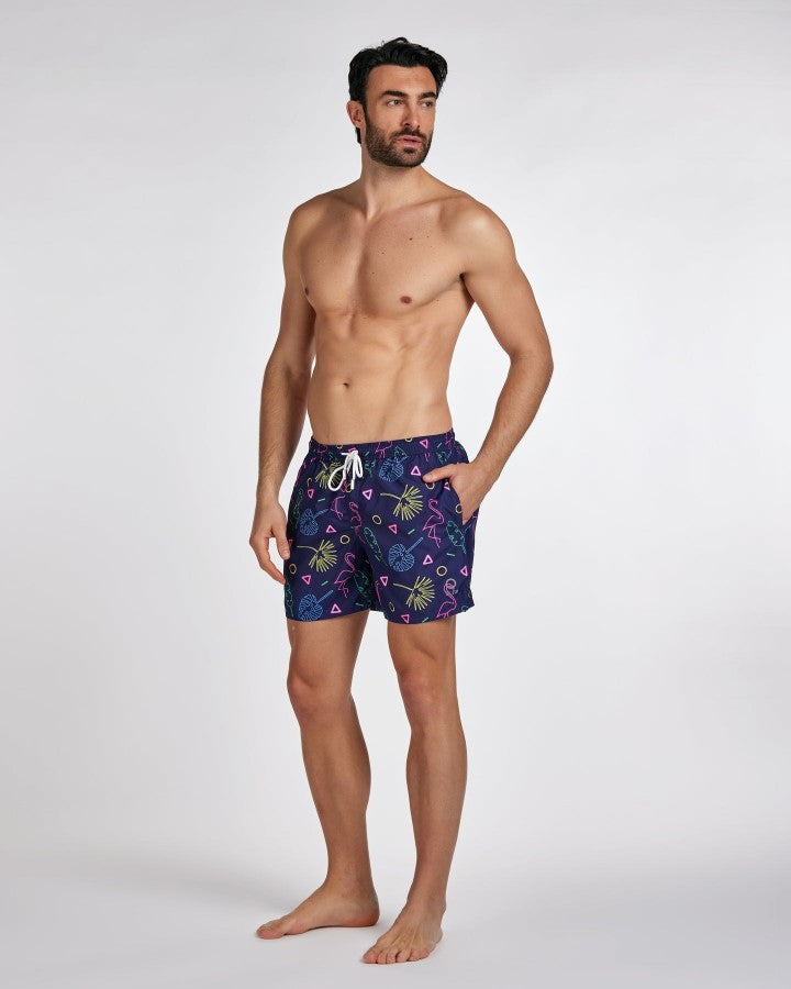SUNS Boxer Mare Uomo CAPRI BXS41005U Flamingo