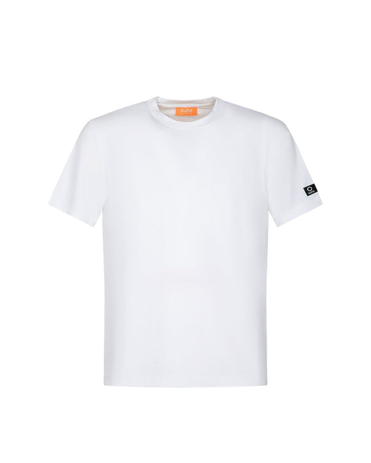SUNS T-Shirt Uomo PAUL NECK TSS51045U White
