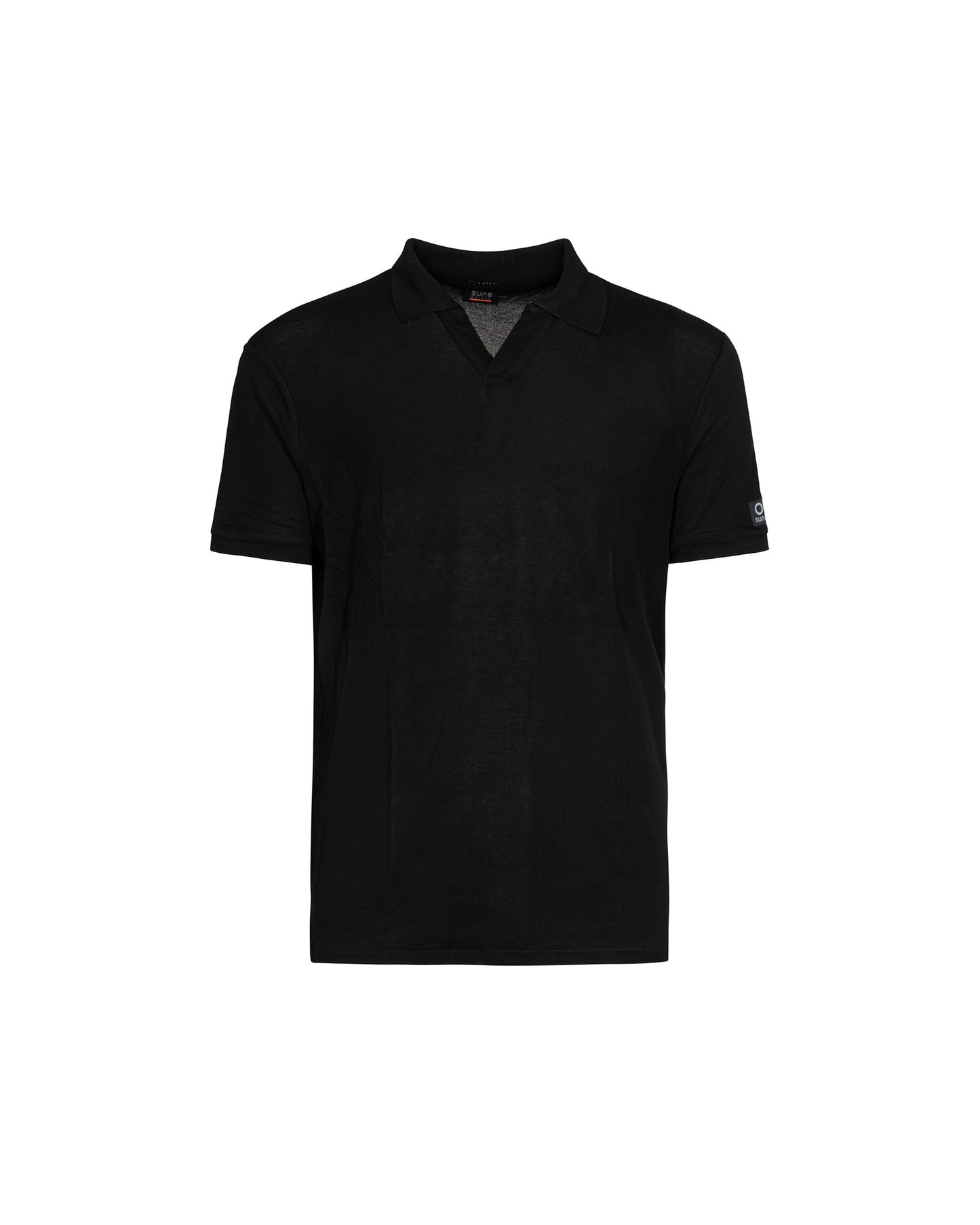SUNS Polo Uomo FEDE LABEL TEK PLS61007U Black