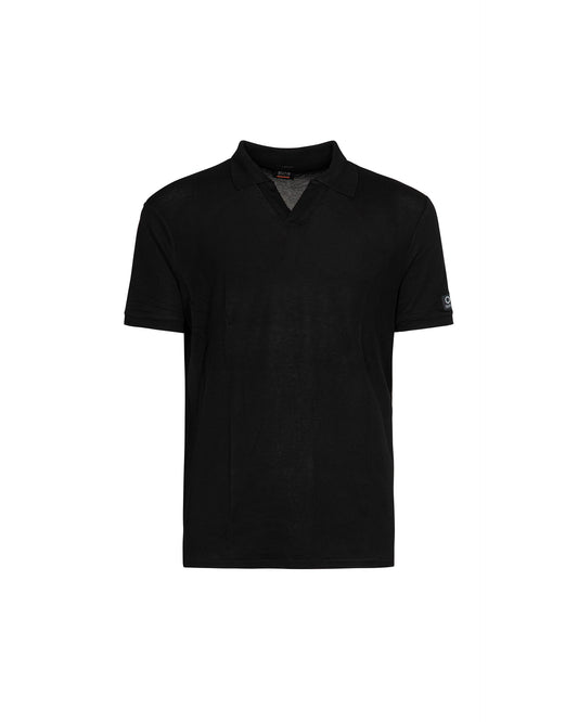 SUNS Polo Uomo FEDE LABEL TEK PLS61007U Black