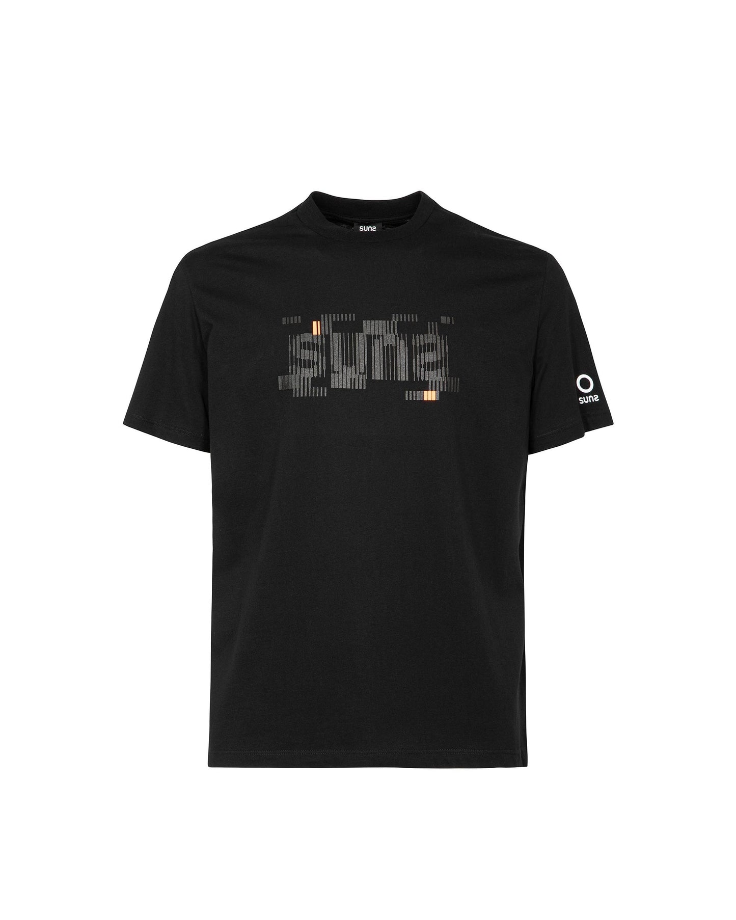 SUNS T-Shirt Uomo PAOLO GLITCH TSS61019U Black