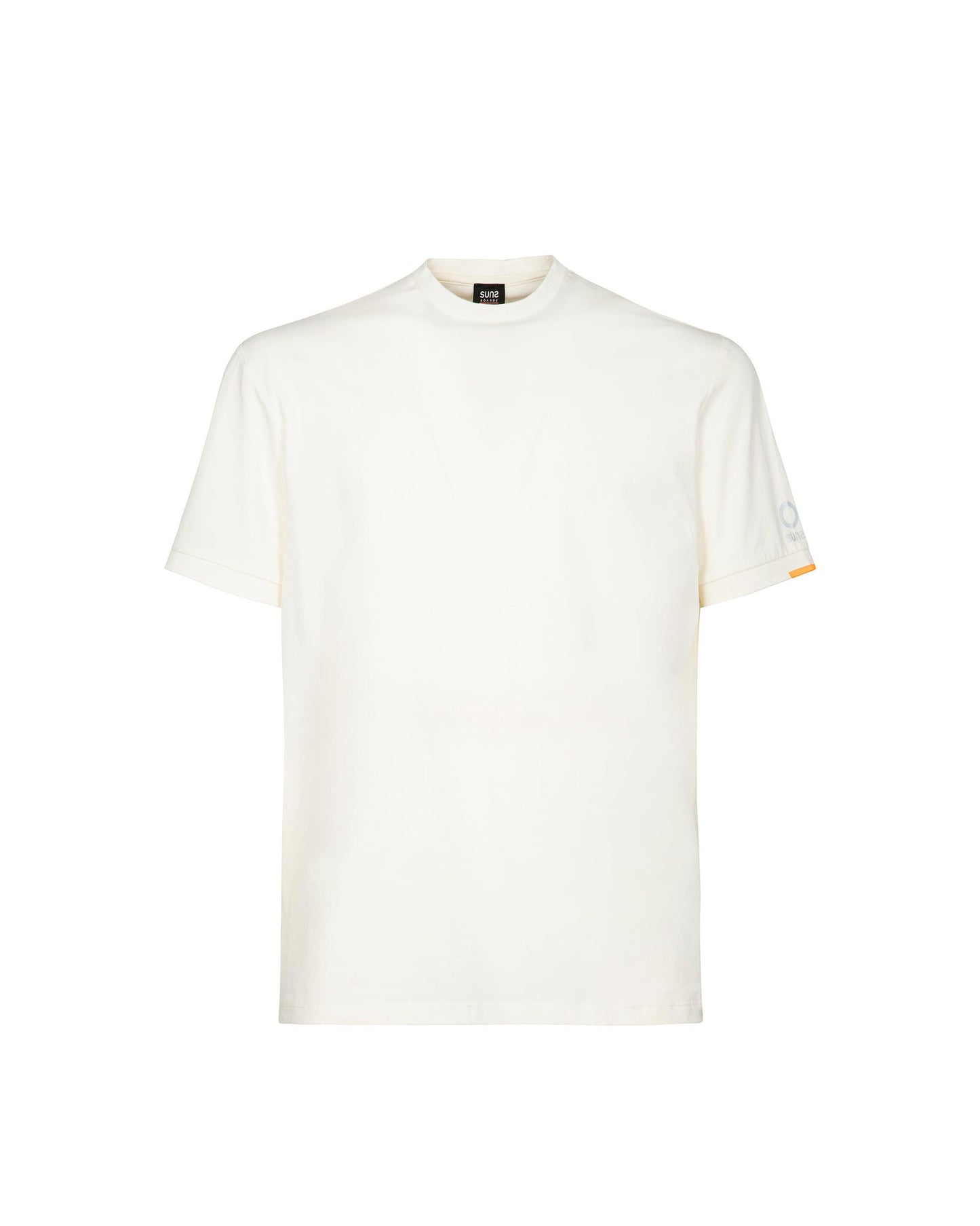 SUNS T-Shirt Uomo PAOLO RIB TAG TSS61017U White