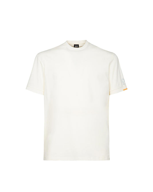 SUNS T-Shirt Uomo PAOLO RIB TAG TSS61017U White