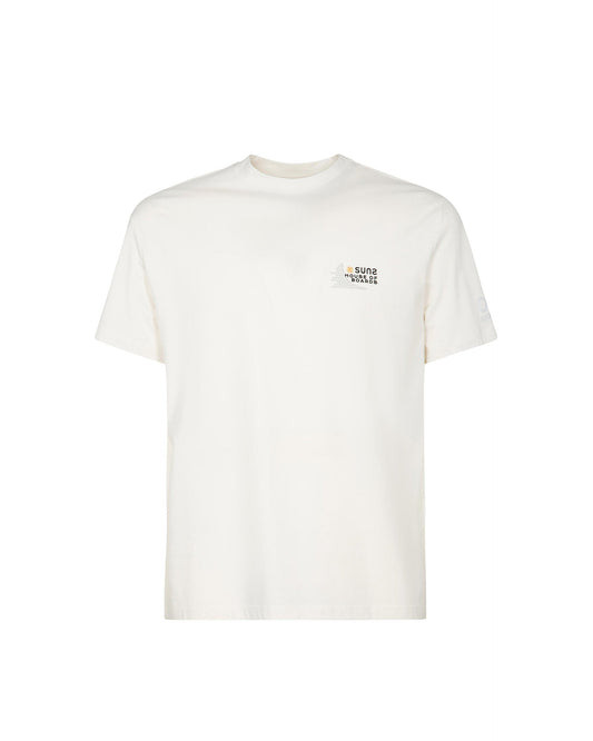 SUNS T-Shirt Uomo PAOLO TEXT TSS61022U Off White