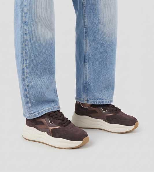 SMITH X Sneakers Donna HORIZON SXBEHZW9202DWZ Dark Brown Bronze