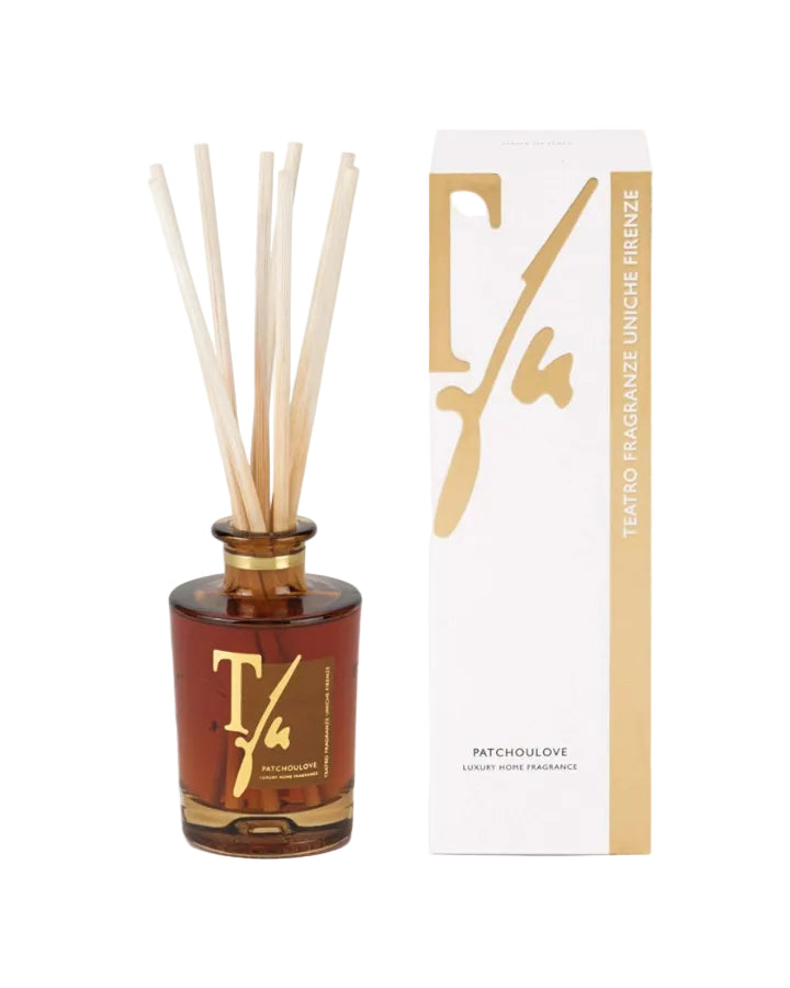 TEATRO FRAGRANZE UNICHE Fragranza Ambiente PATCHOULOVE Luxury Collection Stick Diffuser ML.100