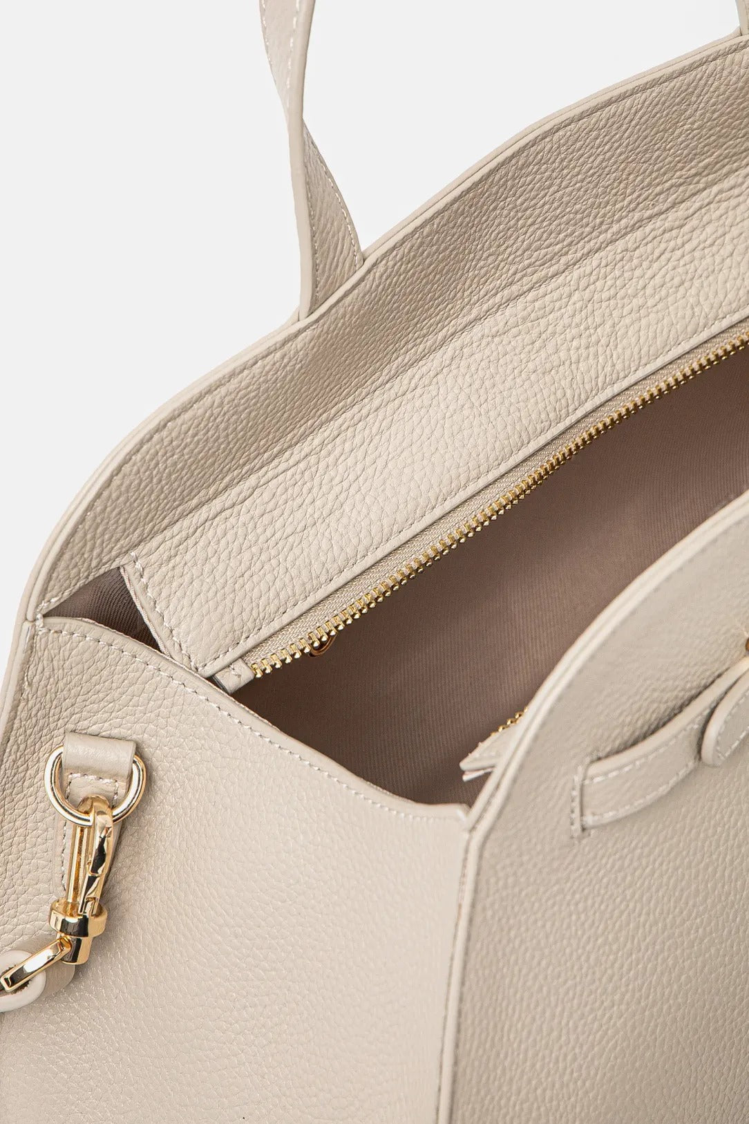TWINSET Borsa Donna Bauletto Pelle 251TB7011 Beige