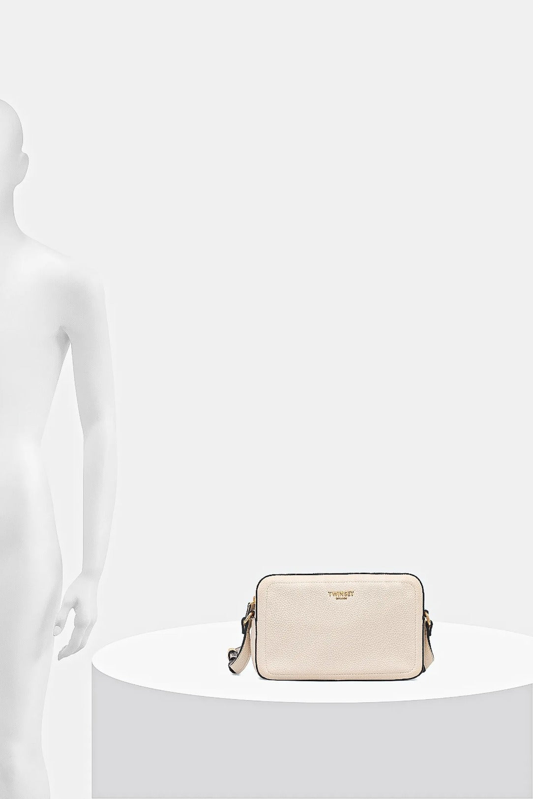 TWINSET  Borsa Donna Camera Bag 252TB7061 parchment