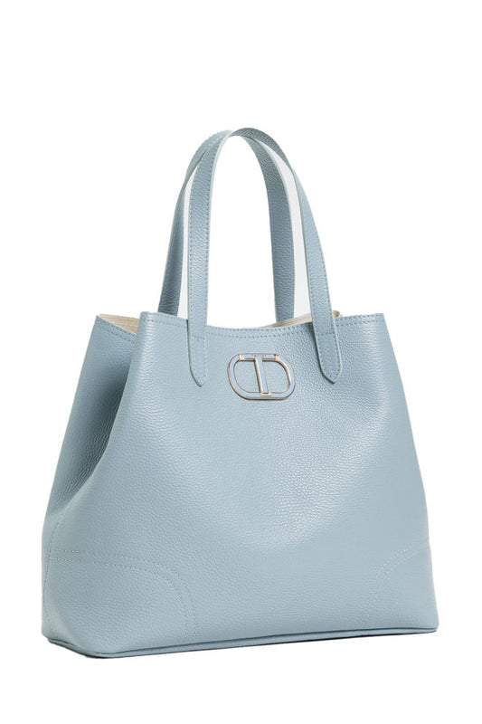 TWINSET Borsa Donna Tote 241TB7390 Blue Tear