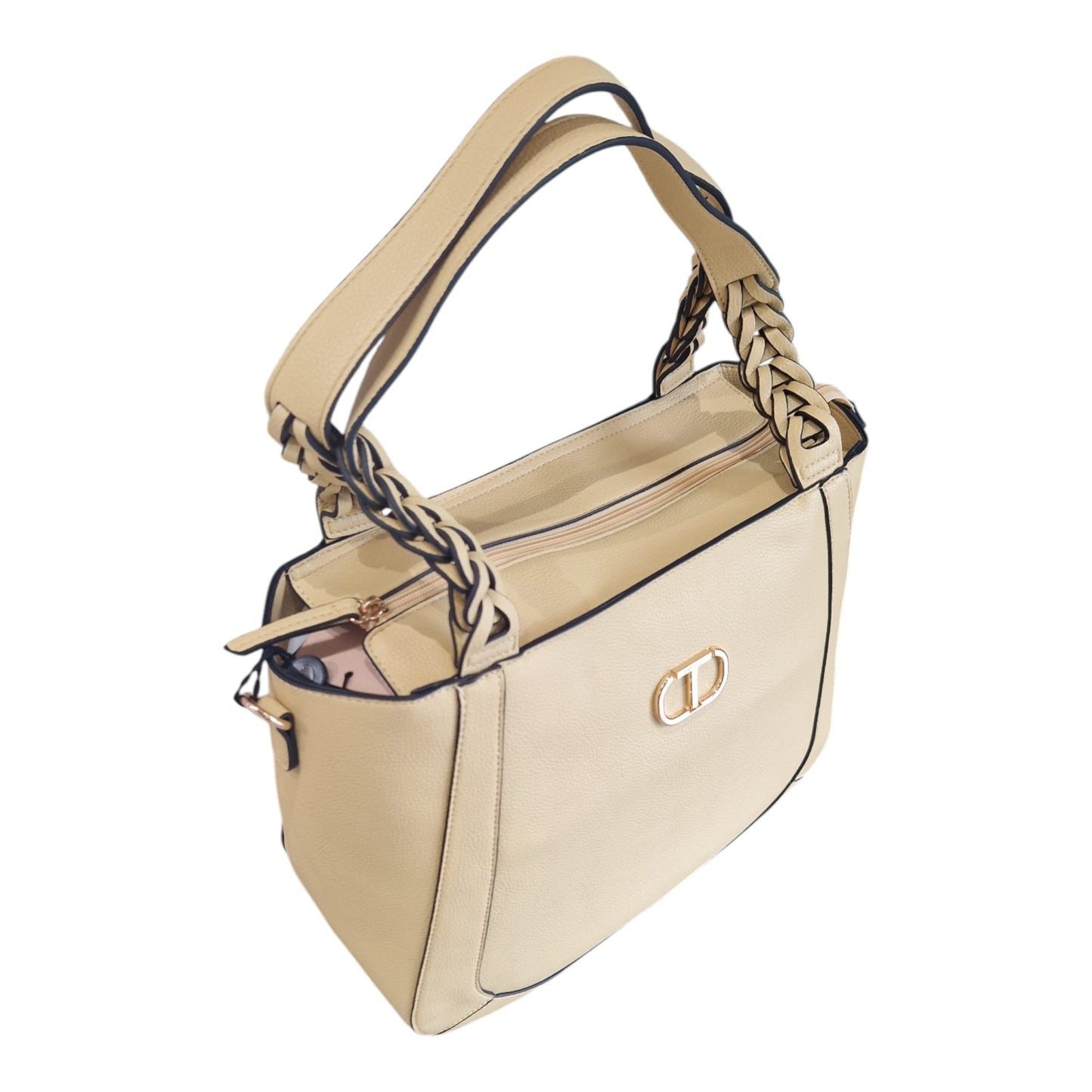 TWINSET Borsa Donna Tote 251TB7320 Pale Yellow