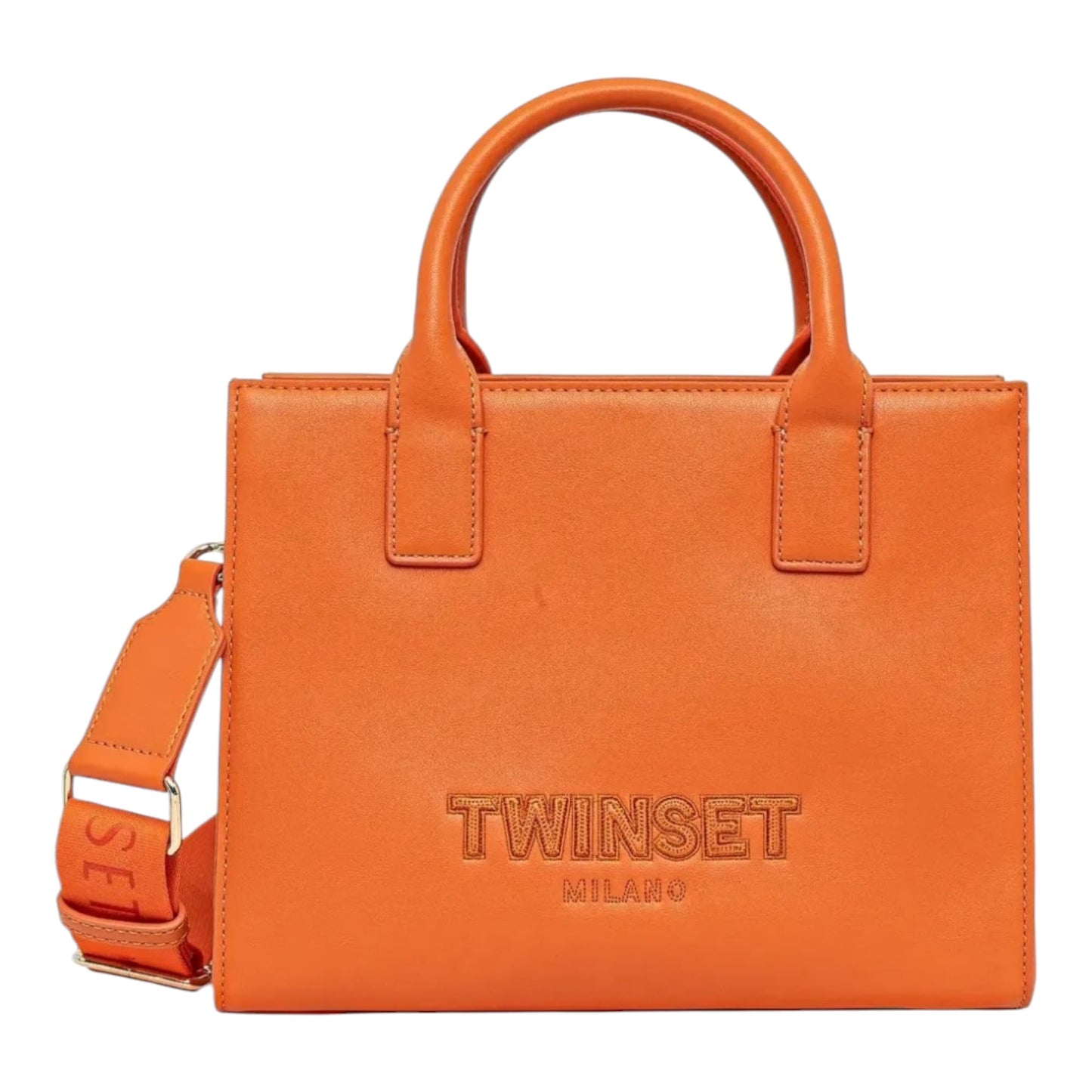TWINSET Borsa Donna Tote 251TD8022 Yellow Marigold