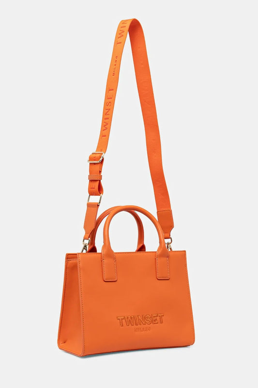TWINSET Borsa Donna Tote 251TD8022 Yellow Marigold