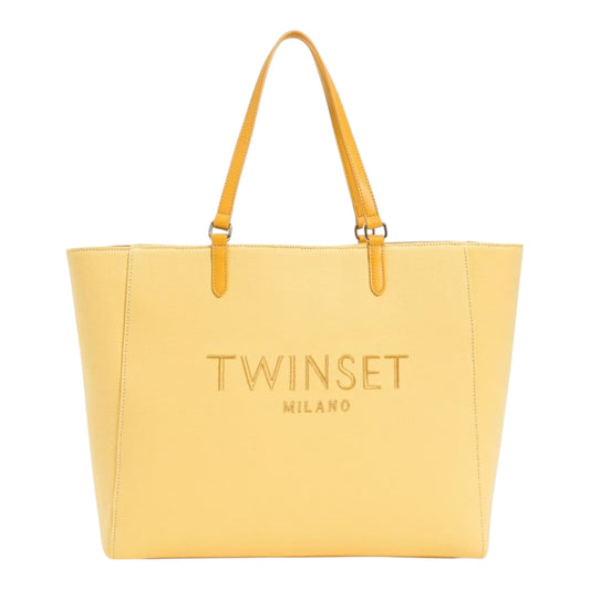 TWINSET Borsa Donna Tote 251TD8270 Golden Kiwi
