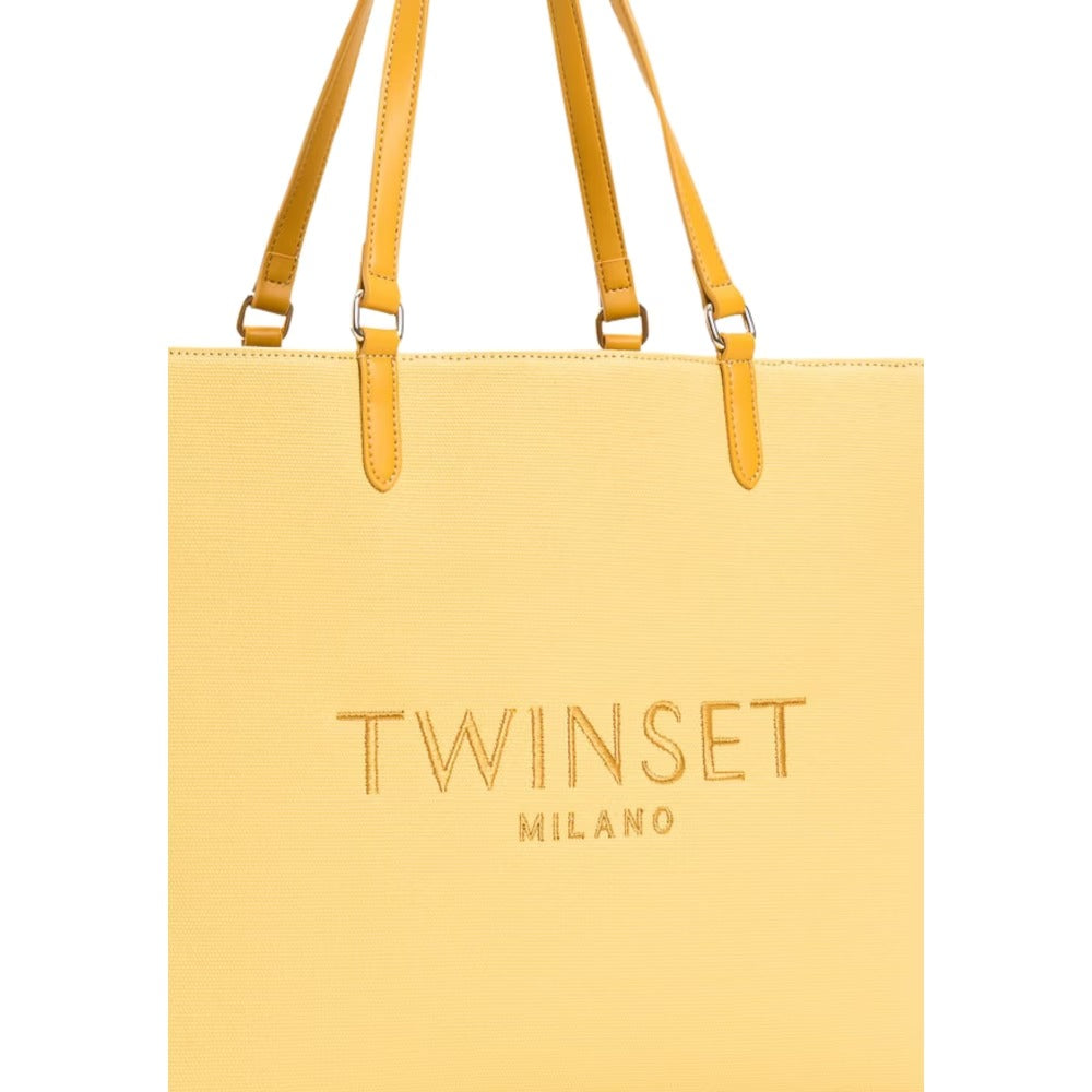 TWINSET Borsa Donna Tote 251TD8270 Golden Kiwi