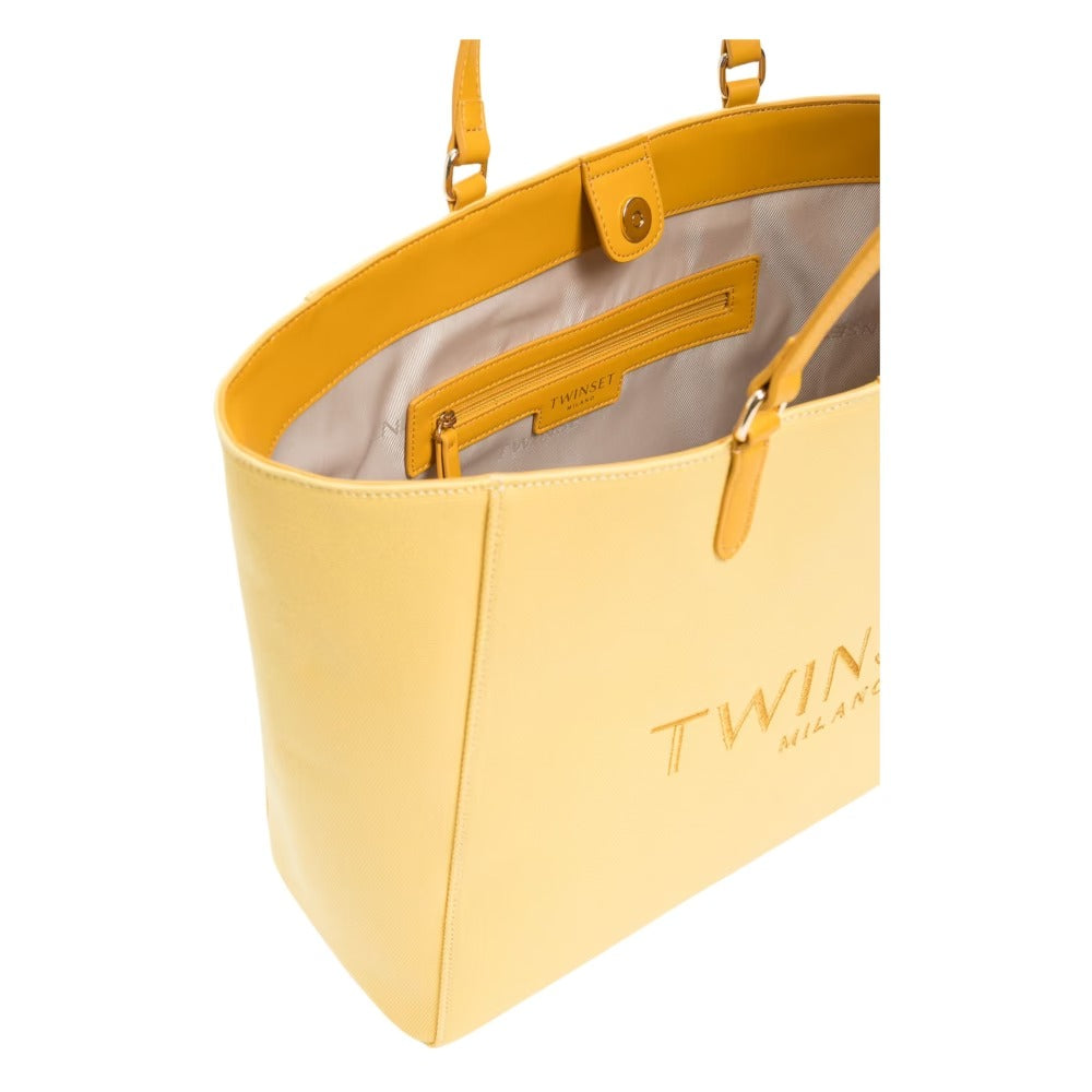 TWINSET Borsa Donna Tote 251TD8270 Golden Kiwi