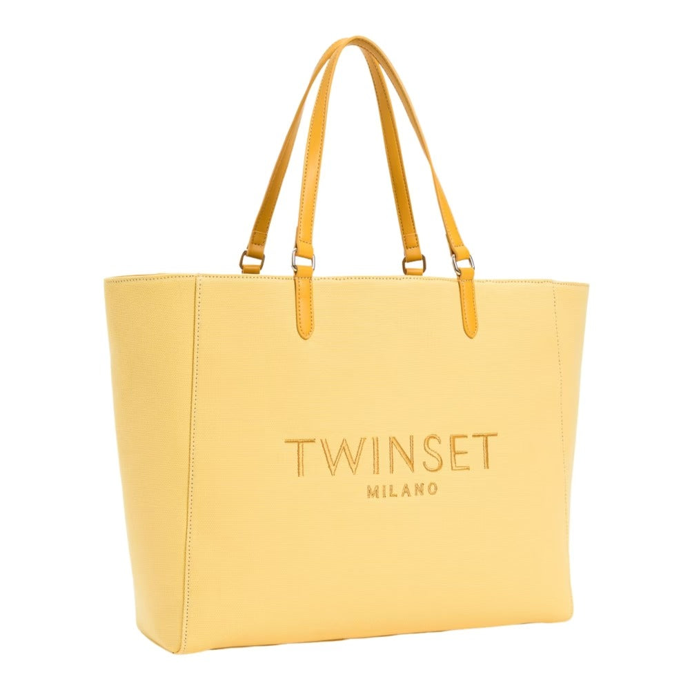 TWINSET Borsa Donna Tote 251TD8270 Golden Kiwi