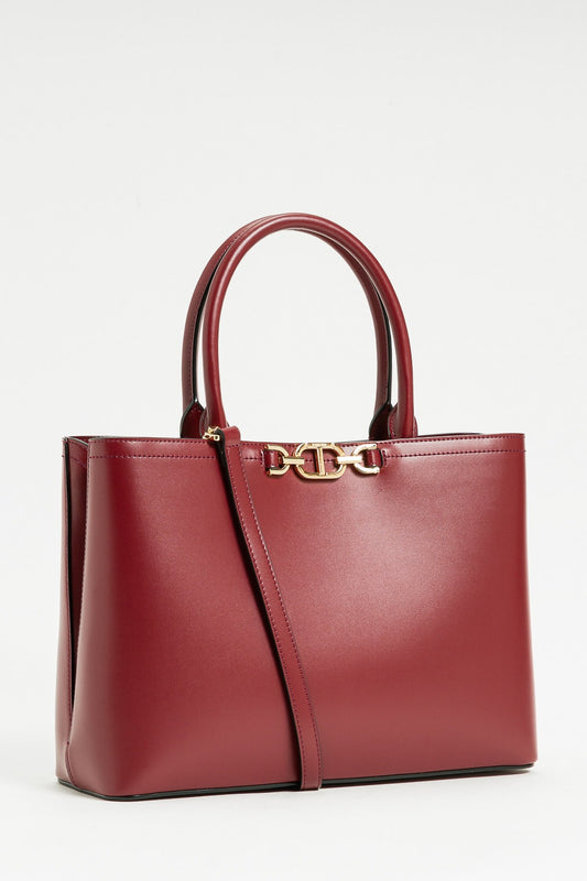 TWINSET  Borsa Donna Tote EcoPelle 252TB7302 winetasting