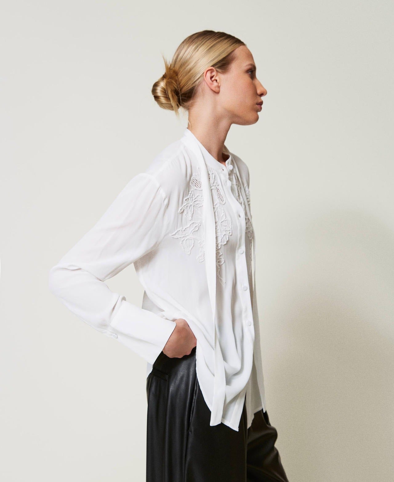 TWINSET Camicia Donna 251TP2690 Neve