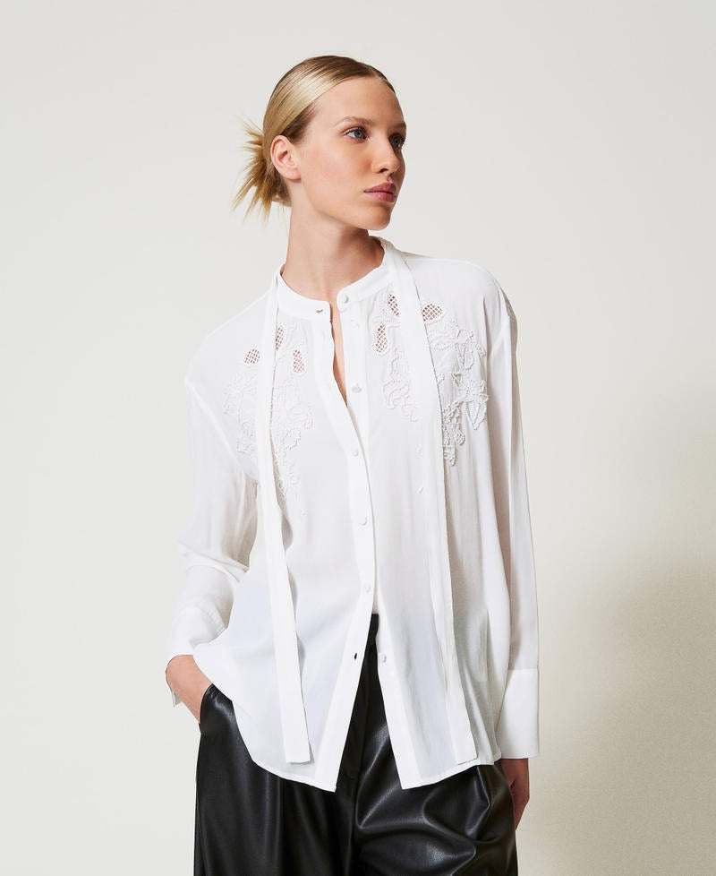 TWINSET Camicia Donna 251TP2690 Neve