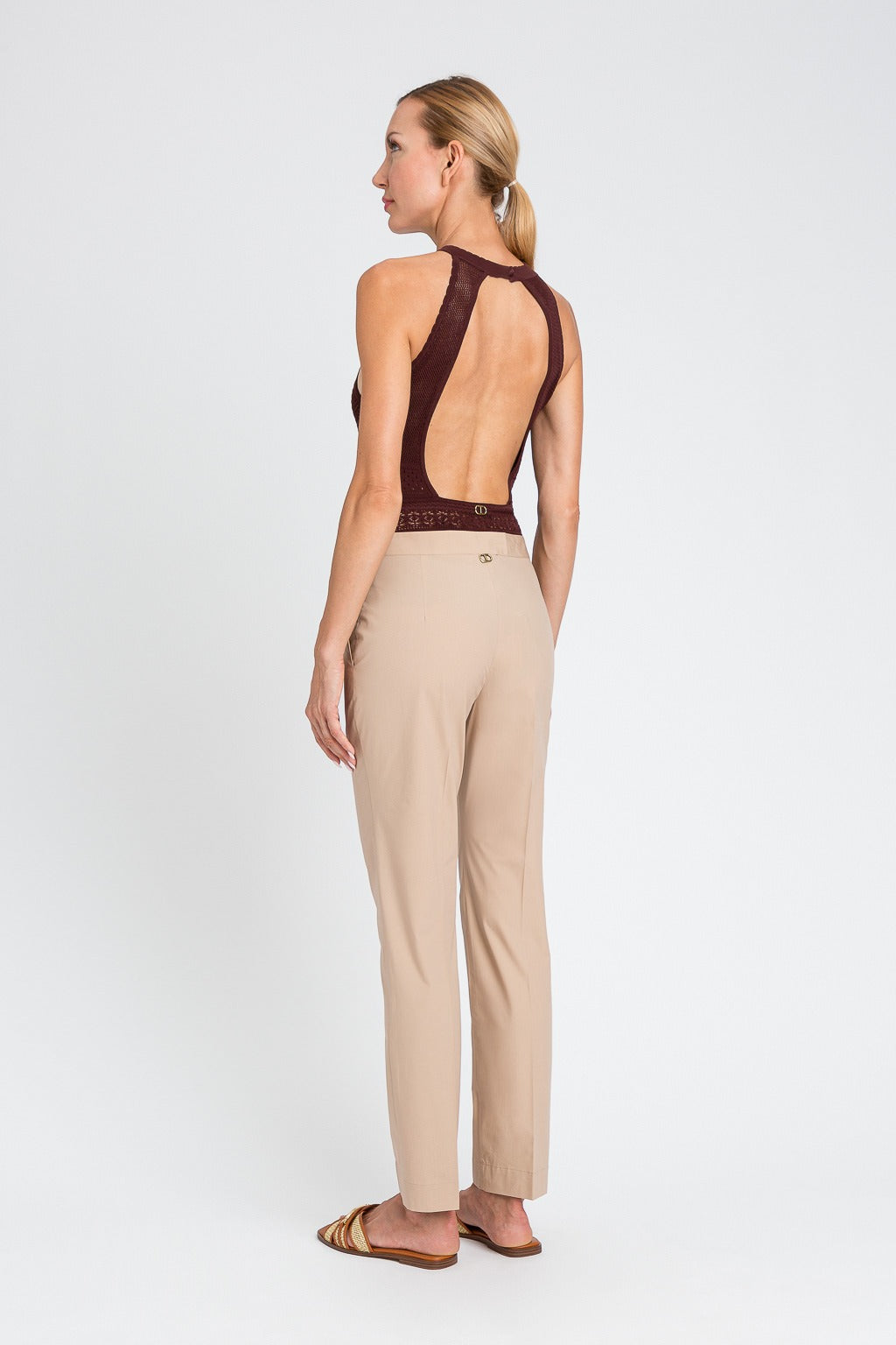 TWINSET Pantalone Donna 251TT202F Rope