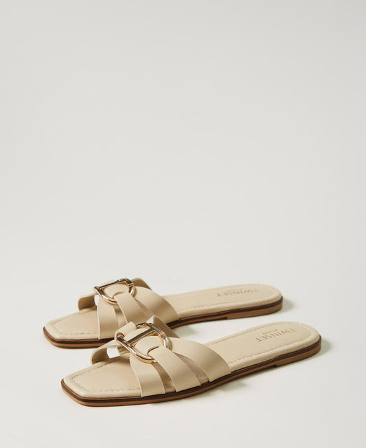 TWINSET Sandalo Donna 251TGT090 Ginger Root