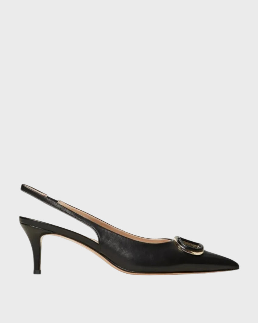 TWINSET Sling back Donna Pelle Oval T 251TCP062 Nero