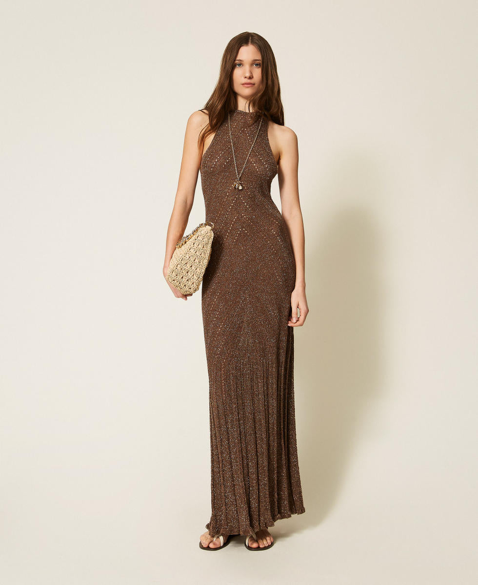 TWINSET Dress 261TT3213 Coffee Liqueur