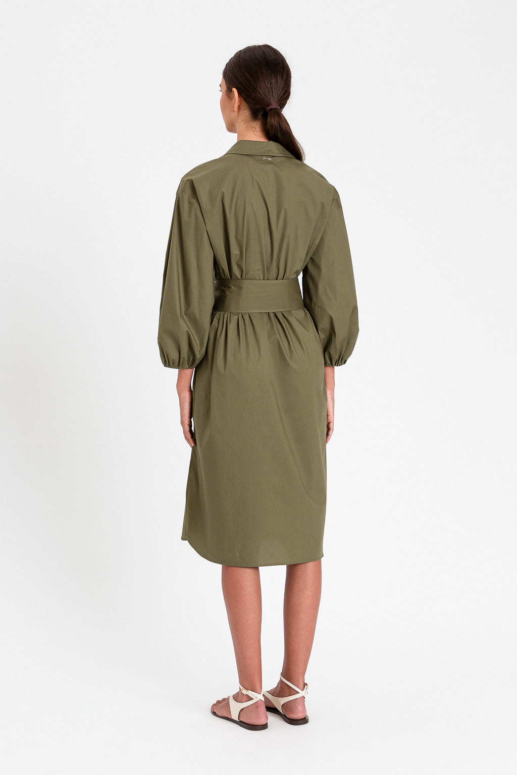 TWINSET Abito chemisier 261TT2222 Verde Alpino
