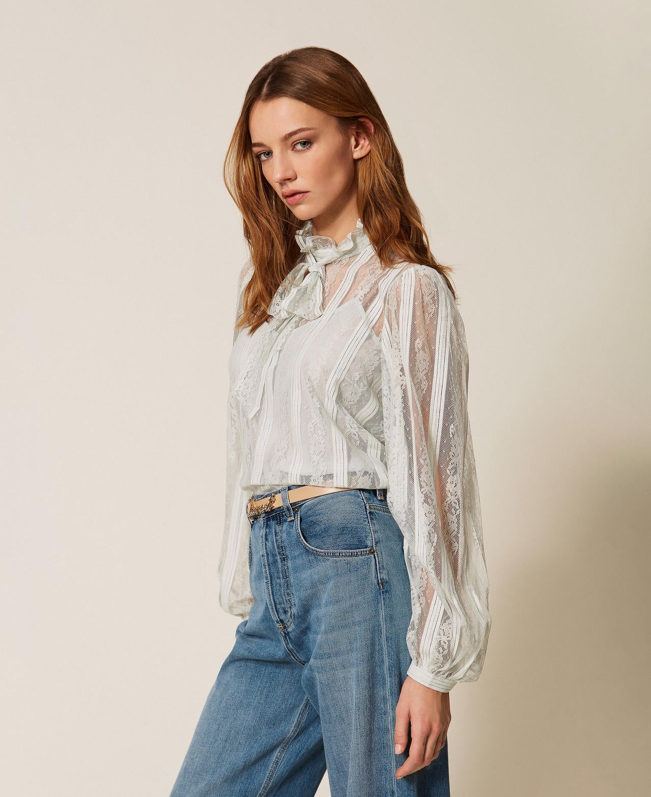 TWINSET Blusa 261TP2541 Aqua