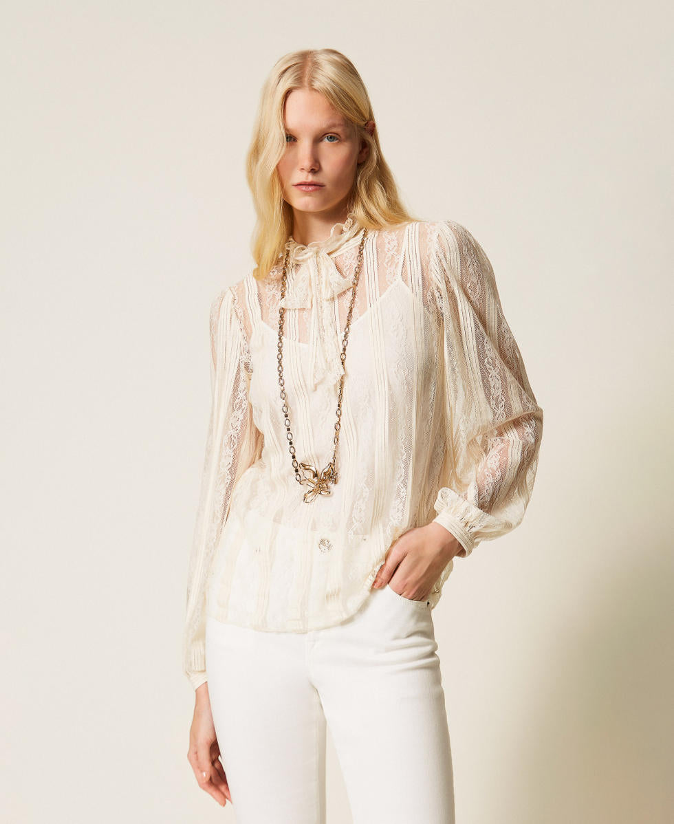 TWINSET Blusa 261TP2541 Madreperla