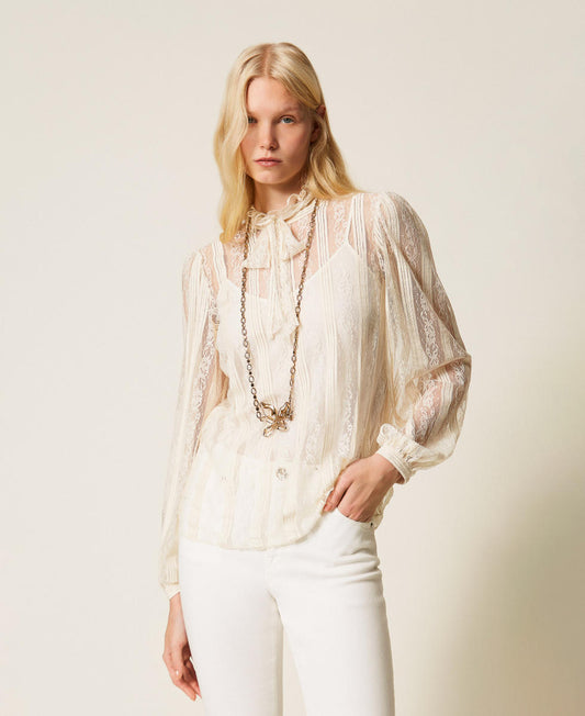 TWINSET Blusa 261TP2541 Madreperla