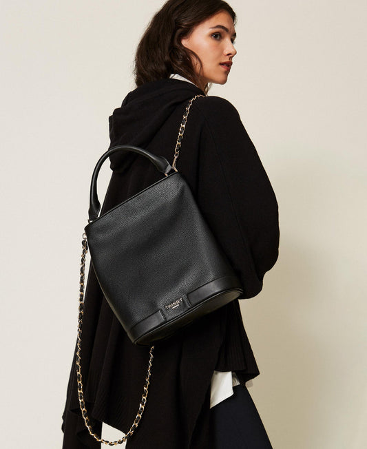 TWINSET  Borsa Donna Secchiello 262TB7045 Nero