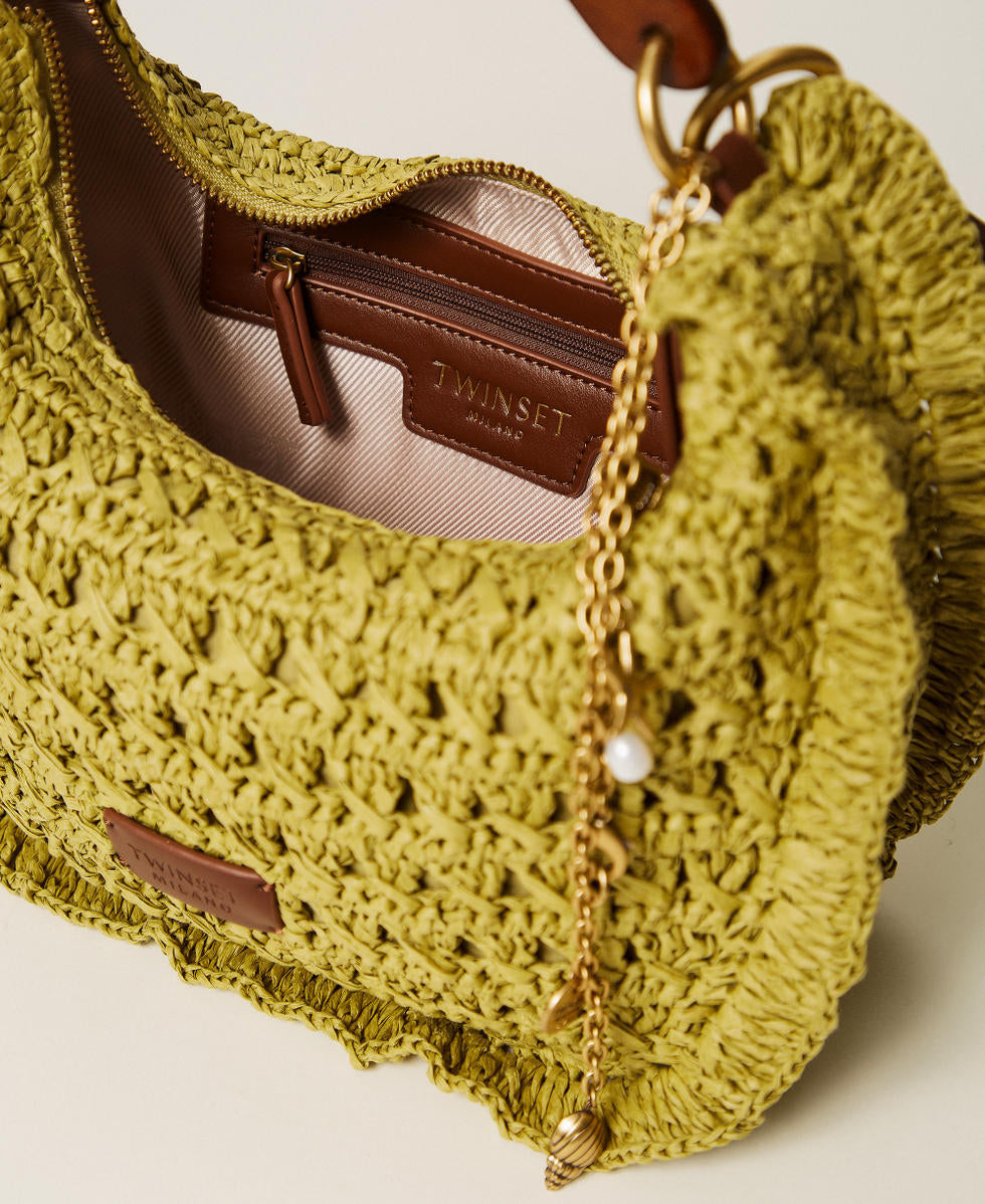 TWINSET Borsa Hobo 261TD8300 Avocado Oil