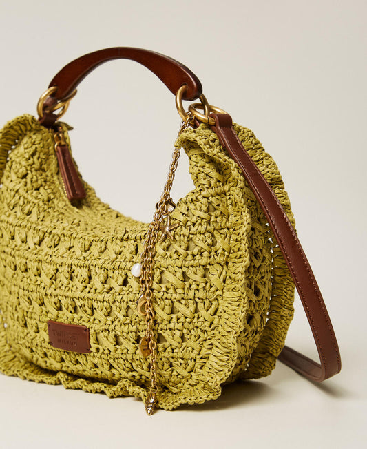 TWINSET Borsa Hobo 261TD8300 Avocado Oil