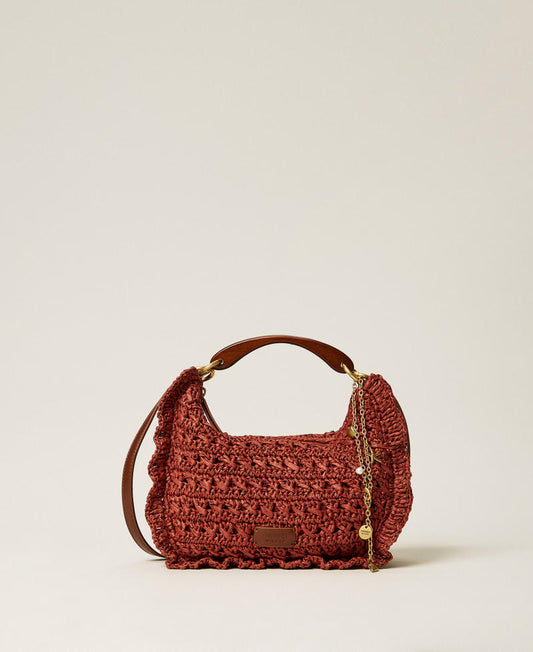 TWINSET Borsa Hobo 261TD8300 Brown Henna
