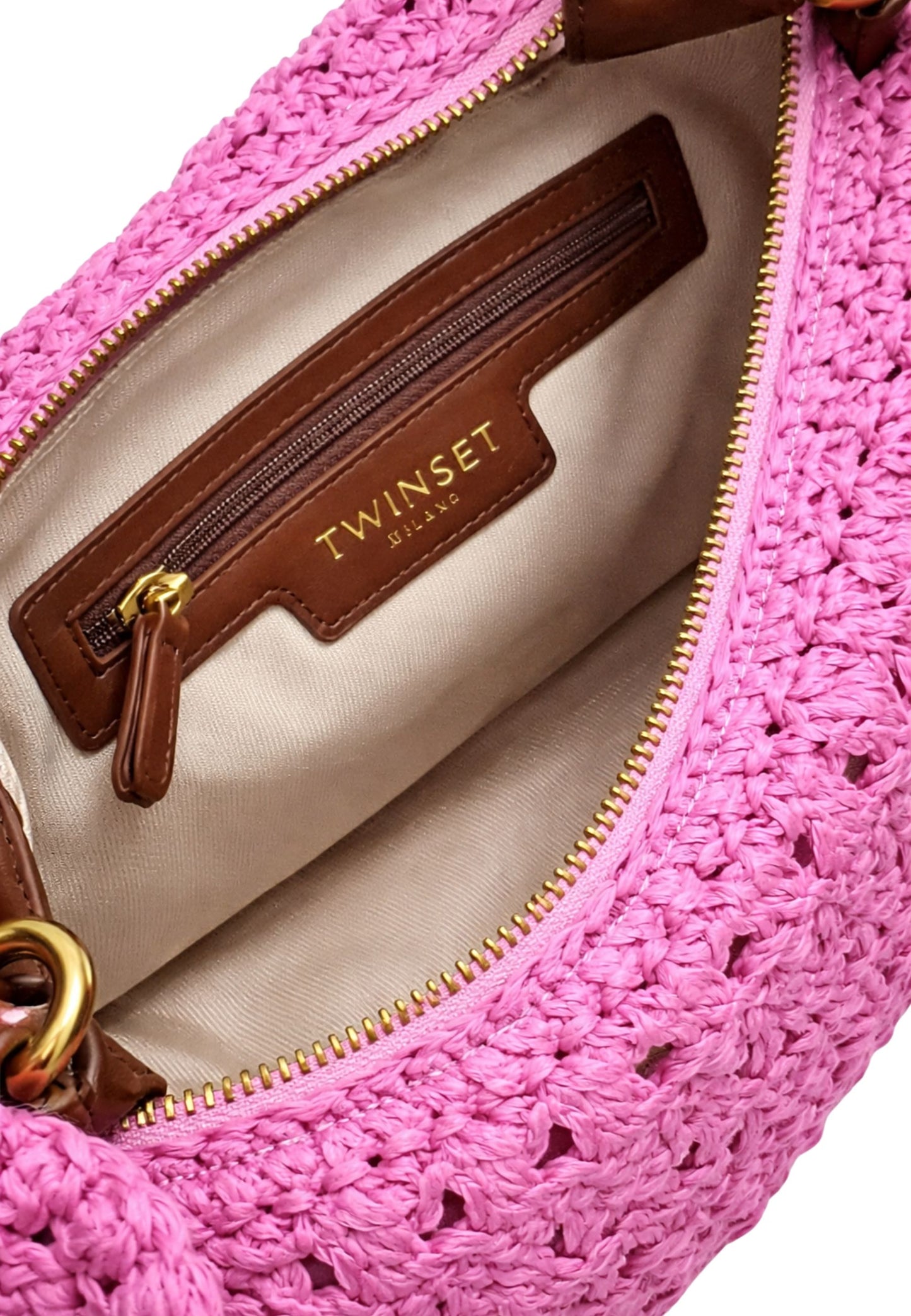 TWINSET Borsa Hobo 261TD8300 Cashmere Rose