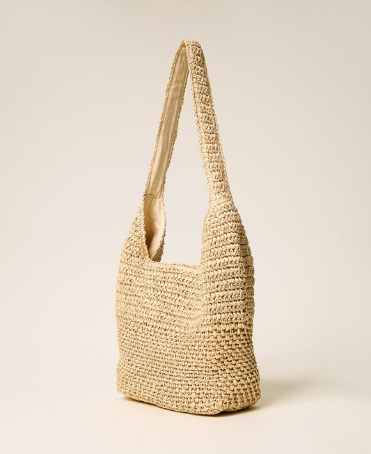 TWINSET Borsa Hobo 261TD8310 Paglia
